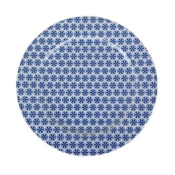 Porland 24 cm Blue Desen4 Düz Tabak
