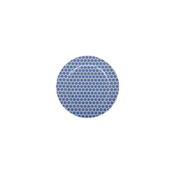 Porland 24 cm Blue Desen4 Düz Tabak