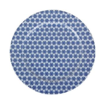 Porland 24 cm Blue Desen4 Düz Tabak