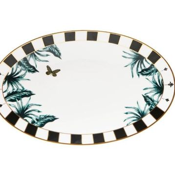 Porland 32 cm Palms Kayık Tabak