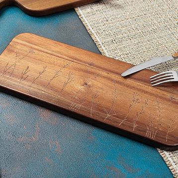 Porland 40 cm Woodflower Akasya Sunum Tahtası