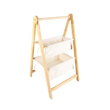 Porland 76 cm Tony Bambu 2 Katlı Organizer