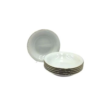 Porland A10047 Jade Altın Çukur 19 cm 6'lı Tabak
