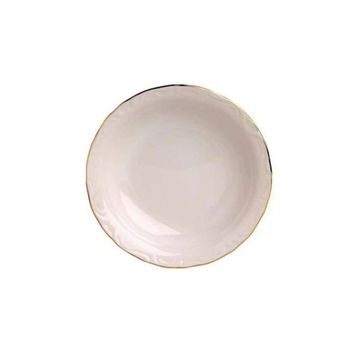 Porland A14730 Gold Kenarli Jade Çukur 17 cm 6'lı Tabak