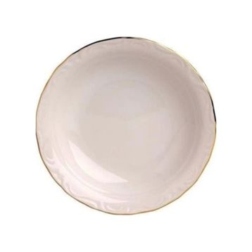 Porland A14730 Gold Kenarli Jade Çukur 17 cm 6'lı Tabak