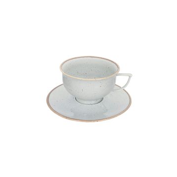 Porland Abbey Classic Seasons Gri Tabaklı 210 cc Çay Fincanı