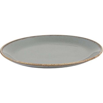 Porland Alm Seasons 18 cm Koyu Gri Kayık Tabak