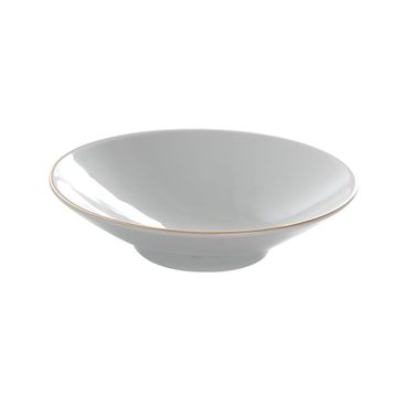 Porland Altın Yaldız 20 cm 6 Adet Çukur Tabak