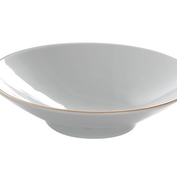 Porland Altın Yaldız 20 cm 6 Adet Çukur Tabak