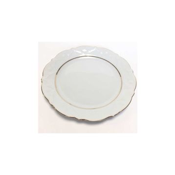 Porland Altın Yaldız 2F 21 CM 6'lı Düz Pasta Tabağı