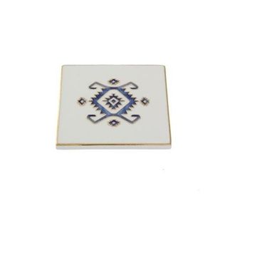 Porland Arabesque Desen 5 10 cm Bardak Altlığı