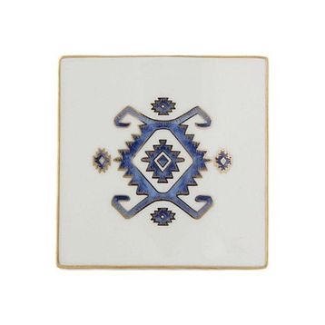 Porland Arabesque Desen 5 10 cm Bardak Altlığı
