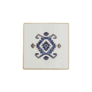 Porland Arabesque Desen 5 10 cm Bardak Altlığı