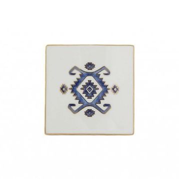 Porland Arabesque Desen 5 10 cm Bardak Altlığı