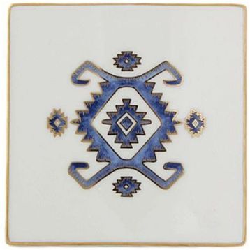 Porland Arabesque Desen 5 10 cm Bardak Altlığı