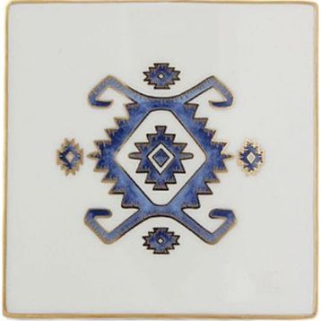Porland Arabesque Desen 5 10 cm Bardak Altlığı