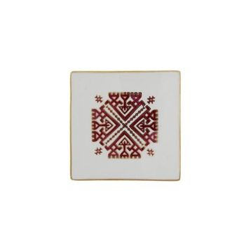Porland Arabesque Desen 6 10 cm Bardak Altlığı