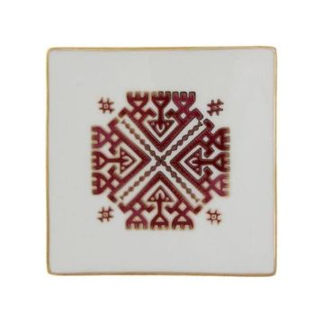 Porland Arabesque Desen 6 10 cm Bardak Altlığı