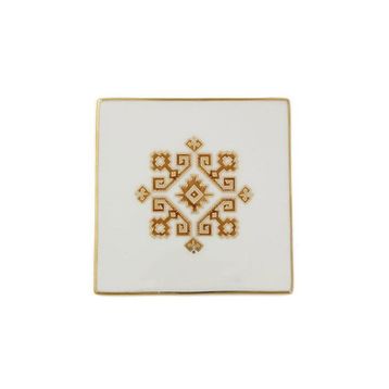 Porland Arabesque Desen 6 10 cm Bardak Altlığı