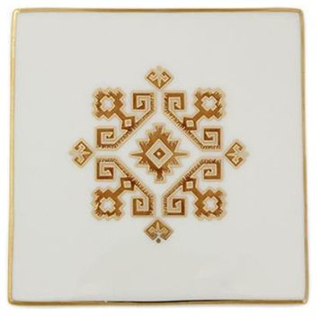 Porland Arabesque Desen 6 10 cm Bardak Altlığı