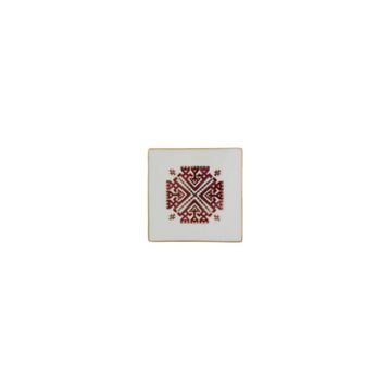 Porland Arabesque Desen 6 10 cm Bardak Altlığı