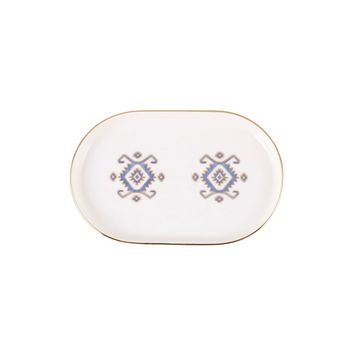 Porland Arabesque Desen5 18 cm 2 Adet Kayık Tabak