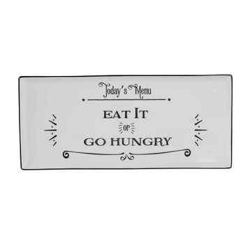 Porland Be Happy Baton 16x35 cm Pasta Tabağı