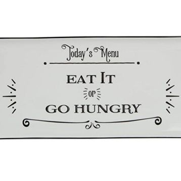 Porland Be Happy Baton 35 cm Porselen Pasta Tabağı