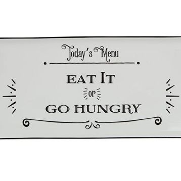 Porland Be Happy Baton 35 cm Porselen Pasta Tabağı
