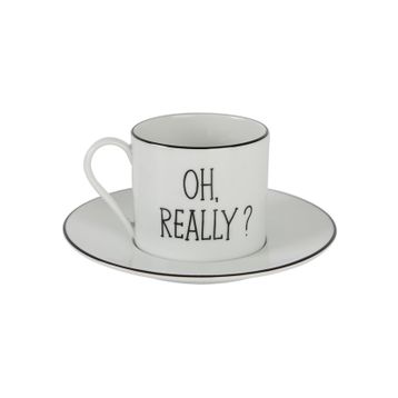 Porland Be Happy Tabaklı 180cc Çay Fincanı