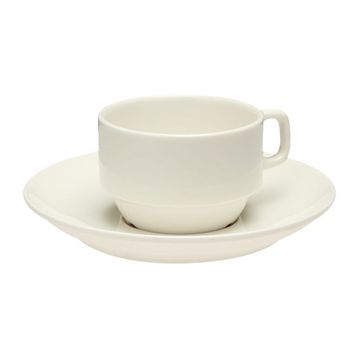 Porland Bella Alumilite Tabaklı 125 cc 6 Adet Çay Fincanı