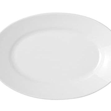 Porland Bella Beyaz 22 cm 12 Adet Kayık Tabak