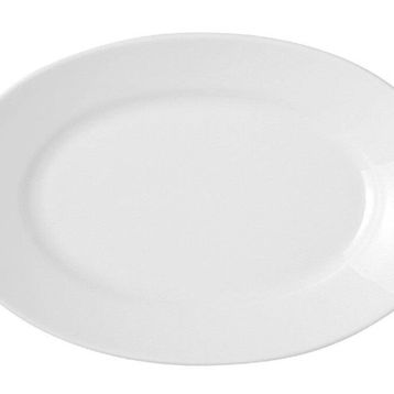 Porland Bella Beyaz 22 cm 12 Adet Kayık Tabak