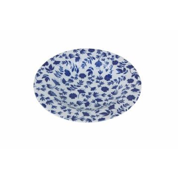 Porland Blue Desen1 22 cm Çukur Tabak
