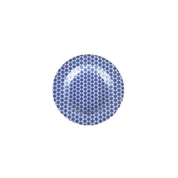 Porland Blue Desen4 22 cm Çukur Tabak