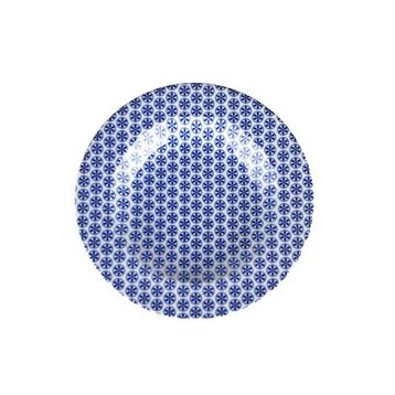 Porland Blue Desen4 22 cm Çukur Tabak