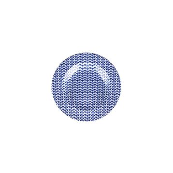 Porland Blue Desen5 22 cm Çukur Tabak