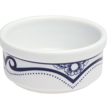 Porland Blue Manoir Desen 2 8 cm 6 Adet Tereyağ-Reçellik