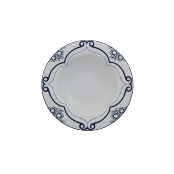 Porland Blue Manoir Desen2 22 cm 6 Adet Çukur Tabak