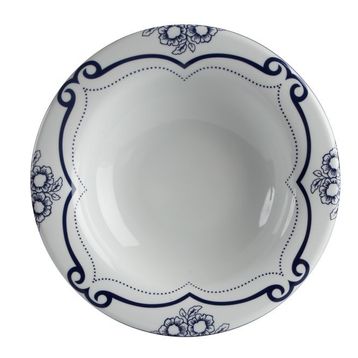 Porland Blue Manoir Desen2 30 cm 6 Adet Çukur Tabak