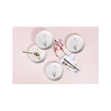 Porland Botanical 4'lü 19 cm Çukur Tabak Seti