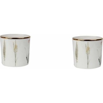 Porland Botanical Desen10 230 cc 2'li Mug Bardak