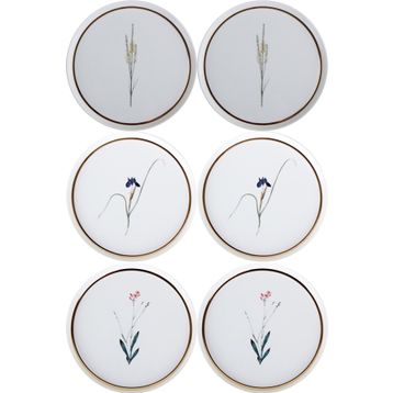 Porland Botanical Karma 6 Kişilik 21 cm Pasta Takımı