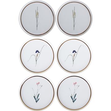 Porland Botanical Karma 6 Kişilik 21 cm Pasta Takımı