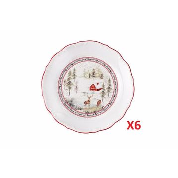 Porland Caribou 24 cm Düz Tabak