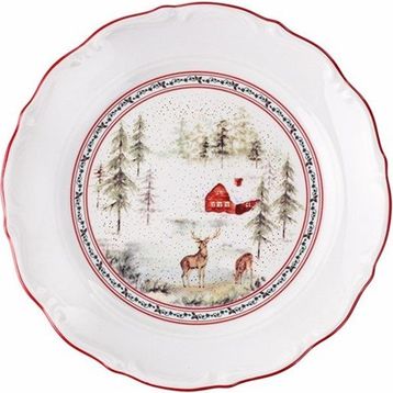 Porland Caribou 24 cm Düz Tabak