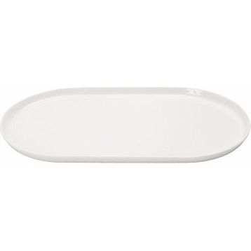 Porland Chopin 2 Parça 28 cm Altın Yaldızlı Kayık Tabak ve Sunum Seti