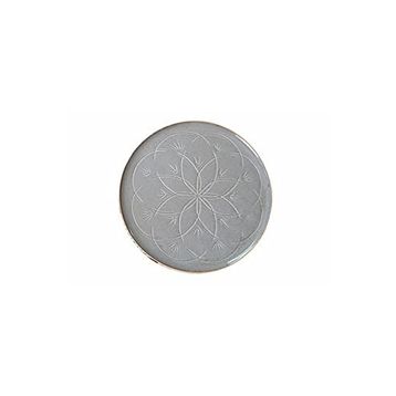Porland Christina 32 cm Koyu Gri Düz Tabak
