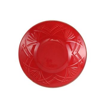 Porland Christina Kırmızı 20 cm Çukur Tabak