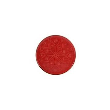 Porland Christina Kırmızı 21 cm Pasta Tabak